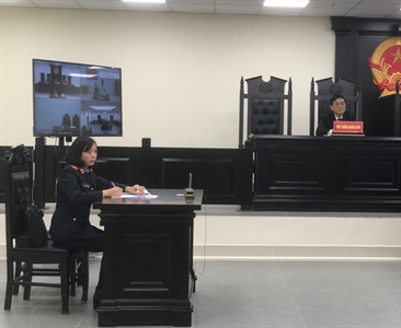 Viện KSND huyện Hoài Đức phối hợp với Tòa án cùng cấp tổ chức 04 phiên toà...